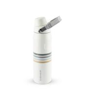 Garrafa Térmica Aerolight Fast Flow Varsity Cream Ash Stripes 710ml