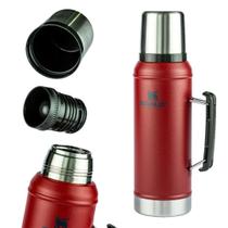 Garrafa Térmica Água Café Classic Matte Red 950ml STANLEY
