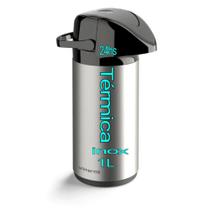 garrafa térmica água de pressão 1L Aço Inox café Água quente Garantida Por 24 Horas