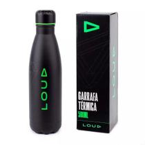 Garrafa Térmica Água Loud Oficial Squeeze 500ml Inox