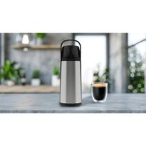 Garrafa Térmica Air Pot Inox New 1Litro Invicta Ampola de Vidro Super Resistente Garrafa Térmica Air Pot Inox New 1Litro Invicta Ampola de Vidro Super Resistente