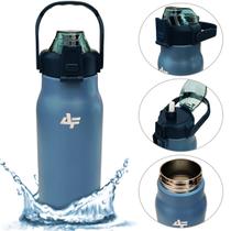 Garrafa Térmica Albatroz BWG04 Azul 1.6L Aço Inoxidável Mug Térmico a Vácuo Gelado 9h Quente 6h Garrafa Térmica Albatroz BWG04 Azul 1.6L Aço Inoxidável Mug Térmico a Vácuo Gelado 9h Quente 6h