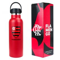 Garrafa Térmica Alça Rosqueável 500ml - Flamengo