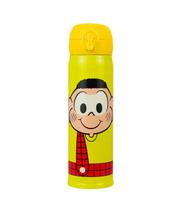Garrafa Térmica Amarela Cascão 400ml - Turma Da Mônica Garrafa Térmica Amarela Cascão 400ml - Turma Da Mônica