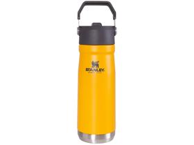 Garrafa Térmica Amarela Flip Straw Stanley 651ml