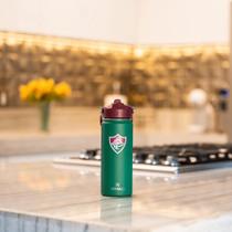 Garrafa Térmica Arell a Vácuo Tricolor do Fluminense 532ml Garrafa Térmica Arell a Vácuo Tricolor do Fluminense 532ml