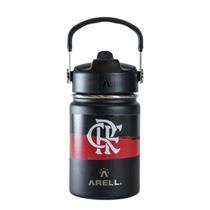 Garrafa Térmica Arell Flamengo Listrada Straw Flask 355ml