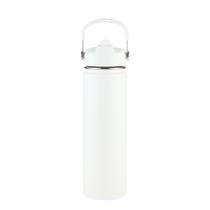 Garrafa Térmica Arell Iceberg Straw P/ Academia Cross 650ml