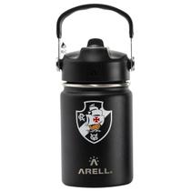 Garrafa Térmica Arell Straw Flask 355ml Flamengo Fluminense Vasco