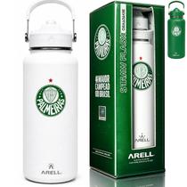 Garrafa Térmica Arell Straw Flask 946ml do Palmeiras MODELO:PALMEIRAS 02