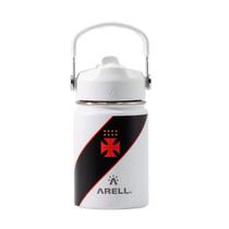 Garrafa Térmica Arell Vasco da Gama Branca Futebol 355ml