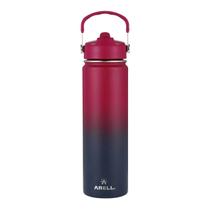 Garrafa Térmica Arell Wild Violet Para Academia Cross 650ml