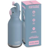 Garrafa Térmica asobu Bestie 460 ml Infantil com Elefante Garrafa Térmica asobu Bestie 460 ml Infantil com Elefante