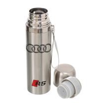 Garrafa Térmica Audi RS Aço Inox Alto Brilho 450ml