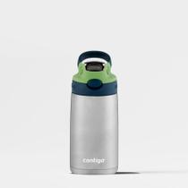 Garrafa Térmica AUTOSPOUT Kids Verde Inox Contigo 384ml