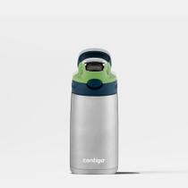 Garrafa Térmica AUTOSPOUT Kids Verde Inox Contigo 384ml