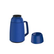 Garrafa Termica Azul Pequena Tampa e Alça 500ml - SOPRANO