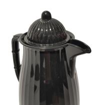 Garrafa Térmica Bambu Preta 1Lt Lyor