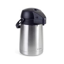 Garrafa Térmica Basic Airpot Em Inox 1 Litro - Termopro Garrafa Térmica Basic Airpot Em Inox 1 Litro - Termopro