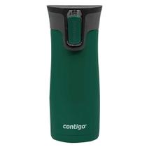 Garrafa Térmica Bebida 473ml Inox Contigo West Loop Verde Garrafa Térmica Bebida 473ml Inox Contigo West Loop Verde