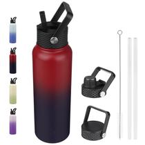 Garrafa Térmica BJPKPK 1,2 L em Aço Inoxidável Vermelha Garrafa Térmica BJPKPK 1,2 L em Aço Inoxidável Vermelha