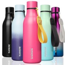 Garrafa Térmica BJPKPK 530 ml em Aço Inoxidável Isolada Rosa Garrafa Térmica BJPKPK 530 ml em Aço Inoxidável Isolada Rosa