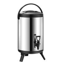 Garrafa Térmica Botijão Café 4 Litros Inox Água Quente Frio Yab