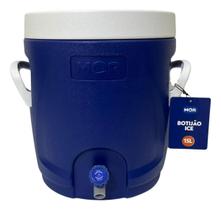 Garrafa Térmica Botijão Ice 15L Azul Com Torneira Mor Garrafa Térmica Botijão Ice 15L Azul Com Torneira Mor