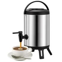 Garrafa Térmica Botijão Inox 8 Litros com Torneira Café Chá