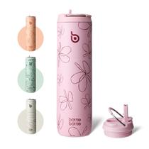 Garrafa Térmica BOTTLE BOTTLE 710 ml com Tampa e Canudo Garrafa Térmica BOTTLE BOTTLE 710 ml com Tampa e Canudo