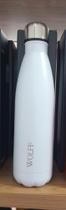 Garrafa térmica branca, 500 ml, garrafa térmica ideal para a correria do dia a dia Garrafa térmica branca, 500 ml, garrafa térmica ideal para a correria do dia a dia