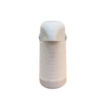 Garrafa Térmica Branca com Detalhe em Fibra Branca 500ml - Termolar Garrafa Térmica Branca com Detalhe em Fibra Branca 500ml - Termolar