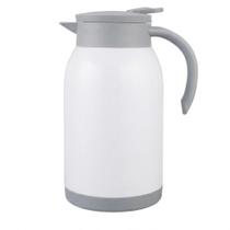 Garrafa Térmica Branca Inox 1 Litro Casambiente Garrafa Térmica Branca Inox 1 Litro Casambiente