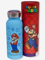 Garrafa Térmica Bubble 500 ML Super Mario Licenciada Cor:Azul