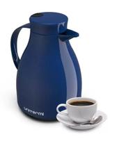 Garrafa Térmica Bule C/ Gatilho 1,0 Litro Café - Azul