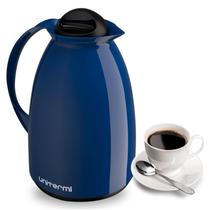Garrafa Térmica Bule Florença 650ml Azul Café Chá Unitermi