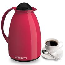 Garrafa Térmica Bule Florença 650ml Magenta Café Unitermi