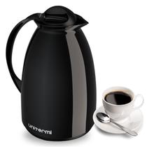 Garrafa Térmica Bule Florença 650ml Preta Café Chá Unitermi