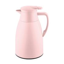 Garrafa Térmica Bule Gatilho 1L Café Água Cha Chimarrao Rosa