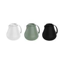 Garrafa Termica Bule Preto Verde Branco Cafe Cha Leite 400ml Garrafa Termica Bule Preto Verde Branco Cafe Cha Leite 400ml