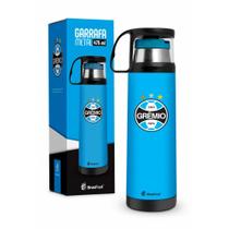 GARRAFA TÉRMICA C/ CANECA G - GRÊMIO oficial licenciado - Brasfoot