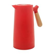 Garrafa térmica Cabo de Madeira 1 litro Wood várias cores Garrafa térmica Cabo de Madeira 1 litro Wood várias cores