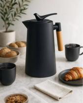 Garrafa Térmica Cabo De Madeira 1L Belakaza Garrafa Térmica Cabo De Madeira 1L Belakaza