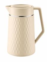 Garrafa Térmica Café Cha 700 Ml Luxo Bule- Cor Bege