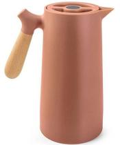 Garrafa Térmica Café Chá Suco Bule Térmico Nude Rose 1 Litro Elegance Termopro