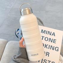 Garrafa Térmica Café Suco Água Academia Passeio Camping Caminhada Aço Inox Portátil 1 Litro Garrafa Térmica Café Suco Água Academia Passeio Camping Caminhada Aço Inox Portátil 1 Litro