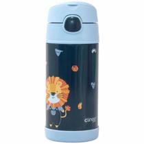 Garrafa Térmica Camada Dupla Isolamento à Vácuo Clingo 270ml Modelos Milky, Luke, Tigre e Coala