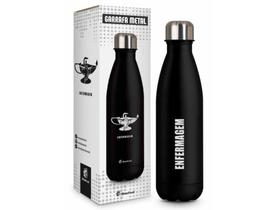 Garrafa termica cantil enfermagem black 500ml - PDV