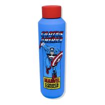 Garrafa Térmica Captain America Avengers - 600ml - 1 unidade - Zona Criativa - Rizzo Garrafa Térmica Captain America Avengers - 600ml - 1 unidade - Zona Criativa - Rizzo