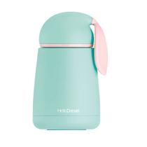 Garrafa Térmica Coelho 300 ml - Verde-Água